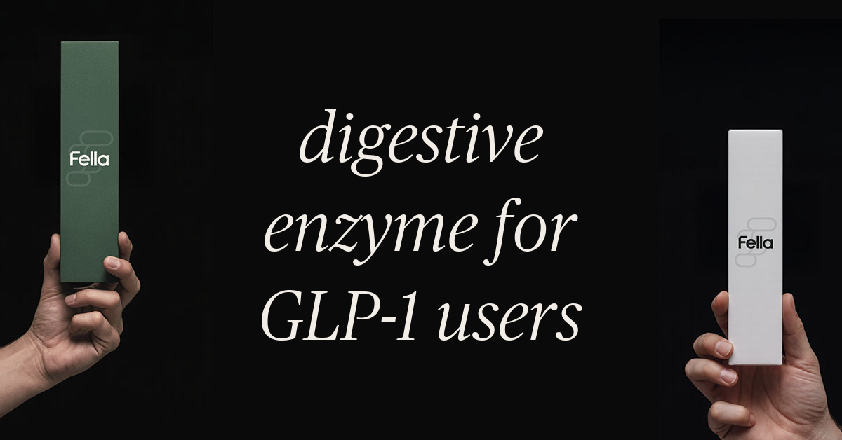 digestive enzyme supplement for glp1 users