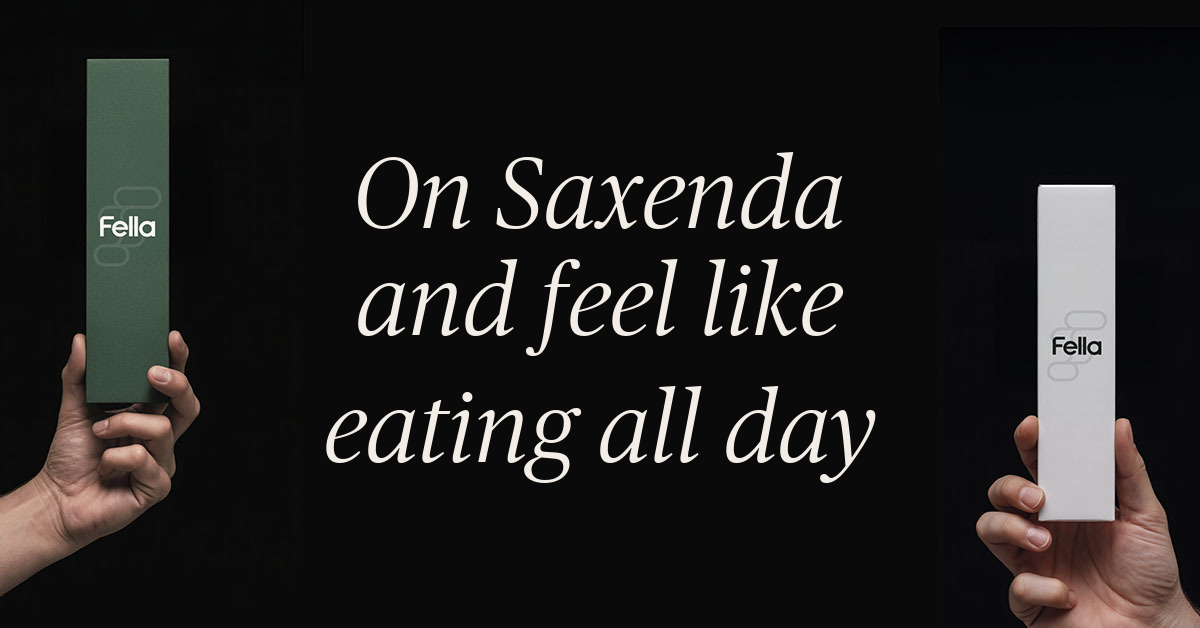 on saxenda and feel like eating all the time