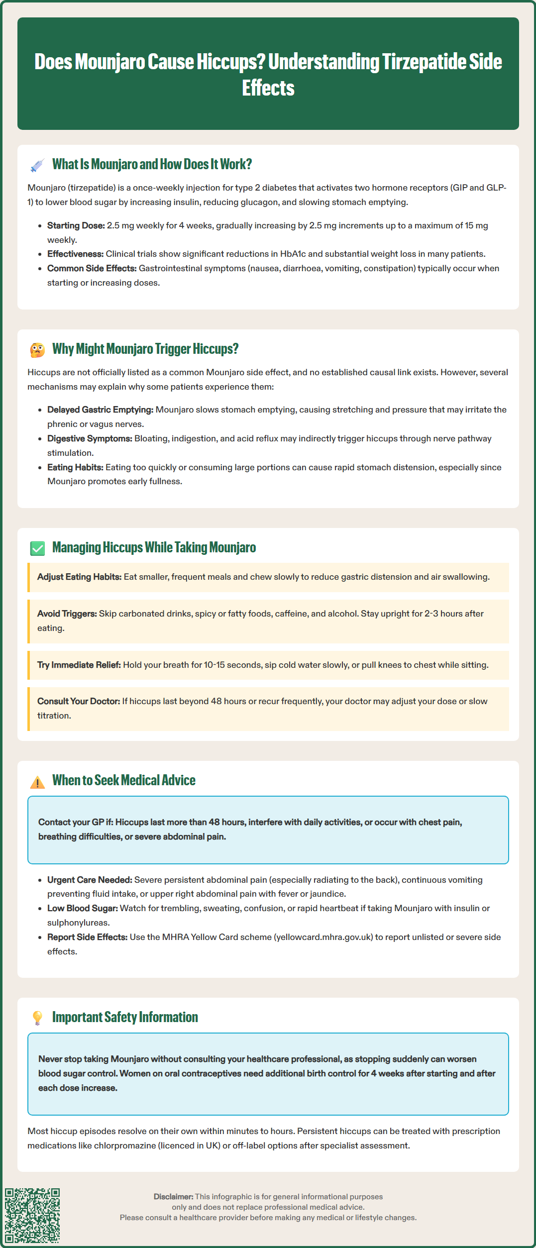 does mounjaro cause hiccups
