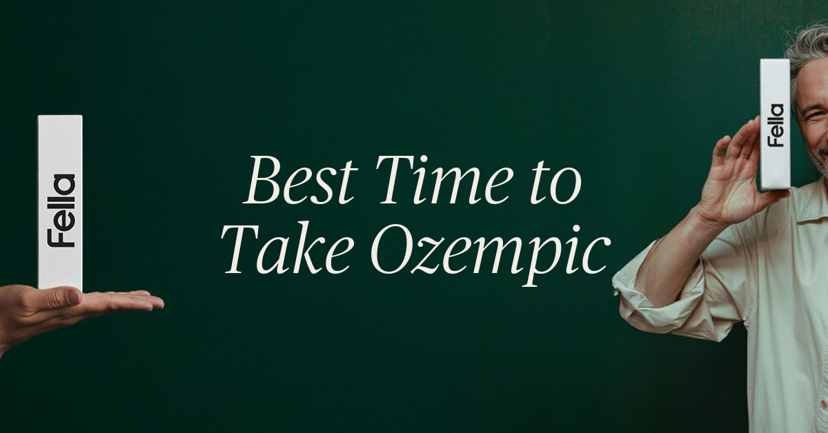 best time of day to take ozempic