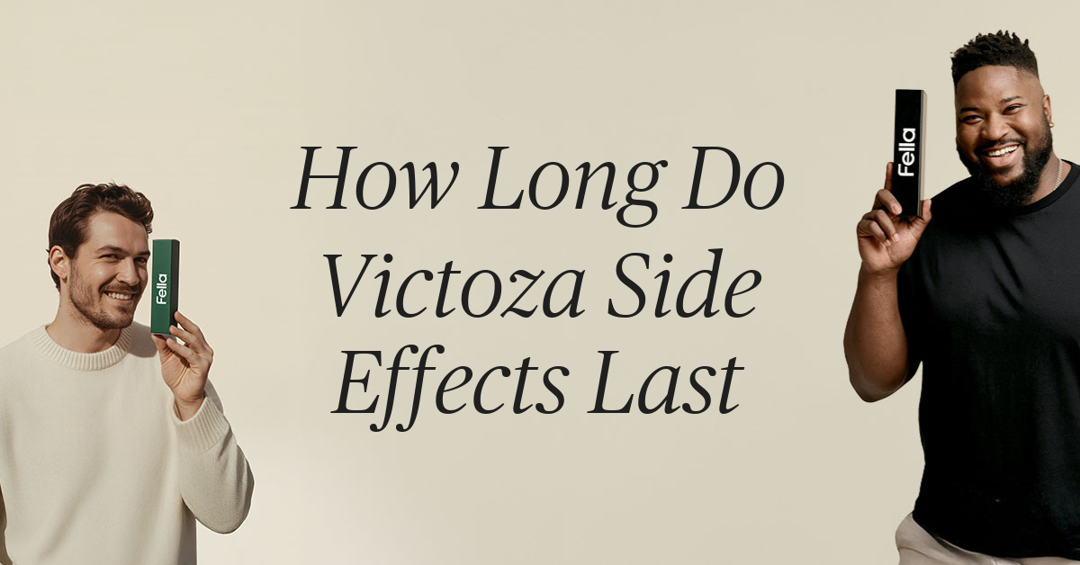 how long do side effects from victoza last