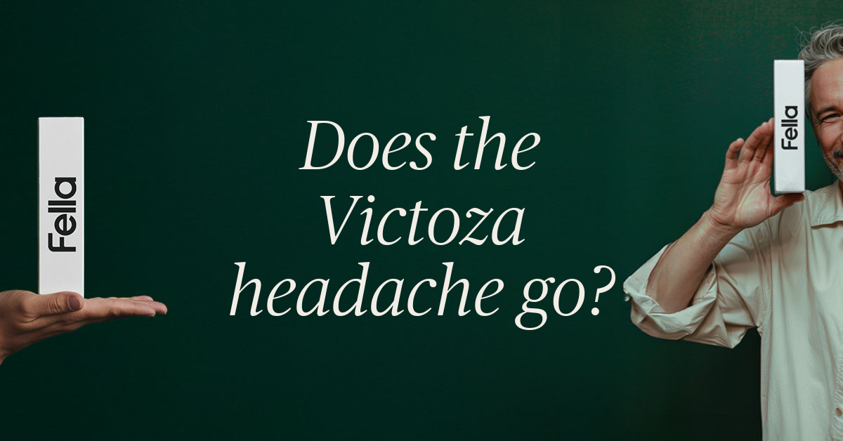 does the headache from victoza ever go away