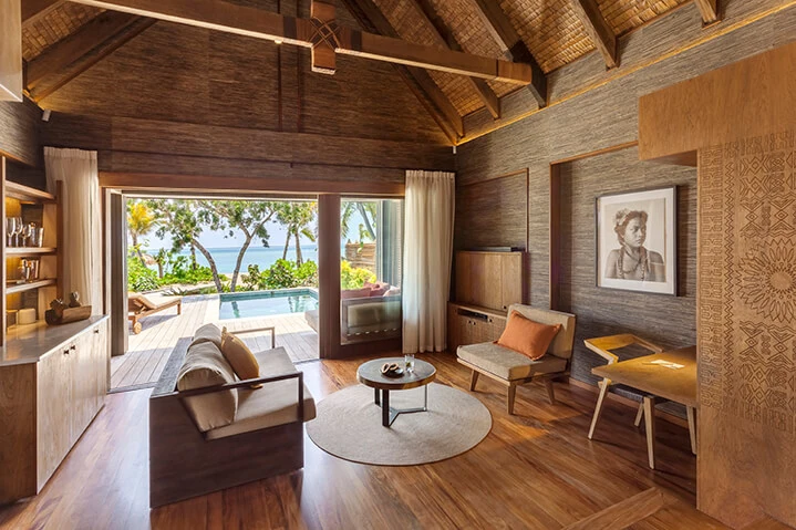 Beachfront Pool Villa SSF