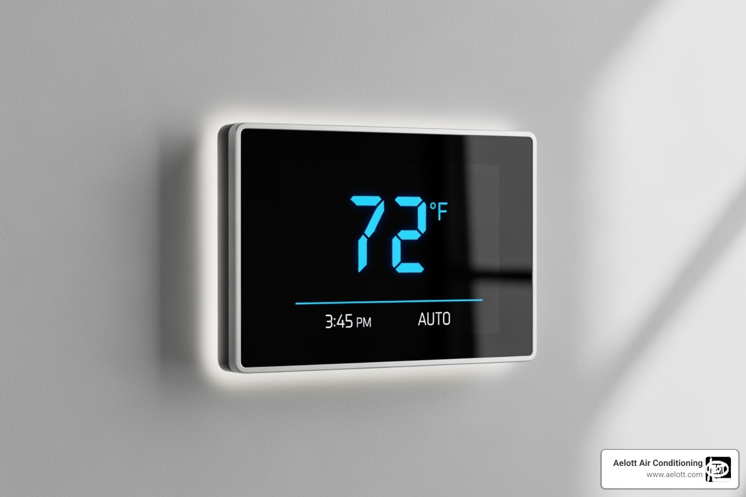 modern digital thermostat - furnace fan not working