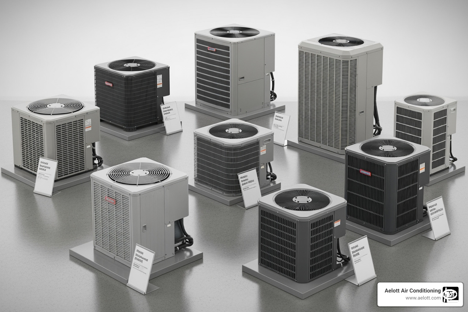 Different types of central AC units suitable for various home sizes and needs - New AC quote Different types of central AC units suitable for various home sizes and needs - New AC quote