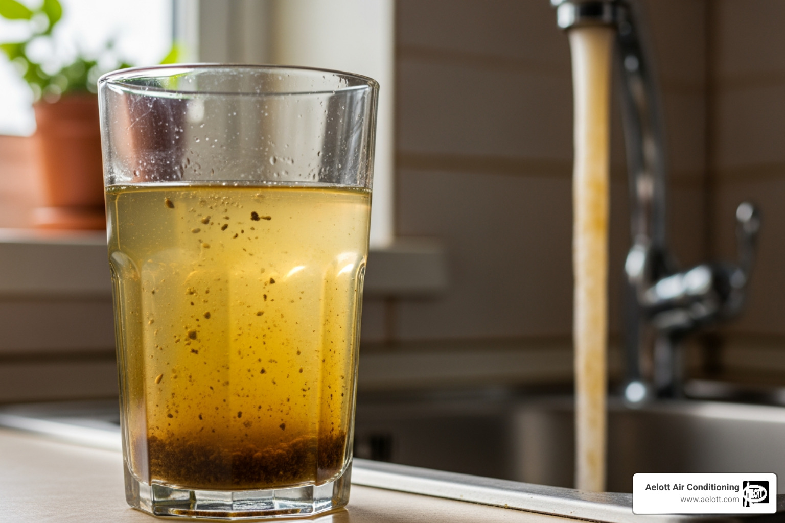 Infographic showing the top 5 urgent signs you need immediate water filtration service in Solana Beach: sudden metallic or chemical taste in water, rotten egg or sulfur smell, brown yellow or murky water appearance, visible floating particles or sediment in glass, and new stains appearing on sinks fixtures or clothing after washing - 24 hour water filtration in solana beach, ca Infographic showing the top 5 urgent signs you need immediate water filtration service in Solana Beach: sudden metallic or chemical taste in water, rotten egg or sulfur smell, brown yellow or murky water appearance, visible floating particles or sediment in glass, and new stains appearing on sinks fixtures or clothing after washing - 24 hour water filtration in solana beach, ca