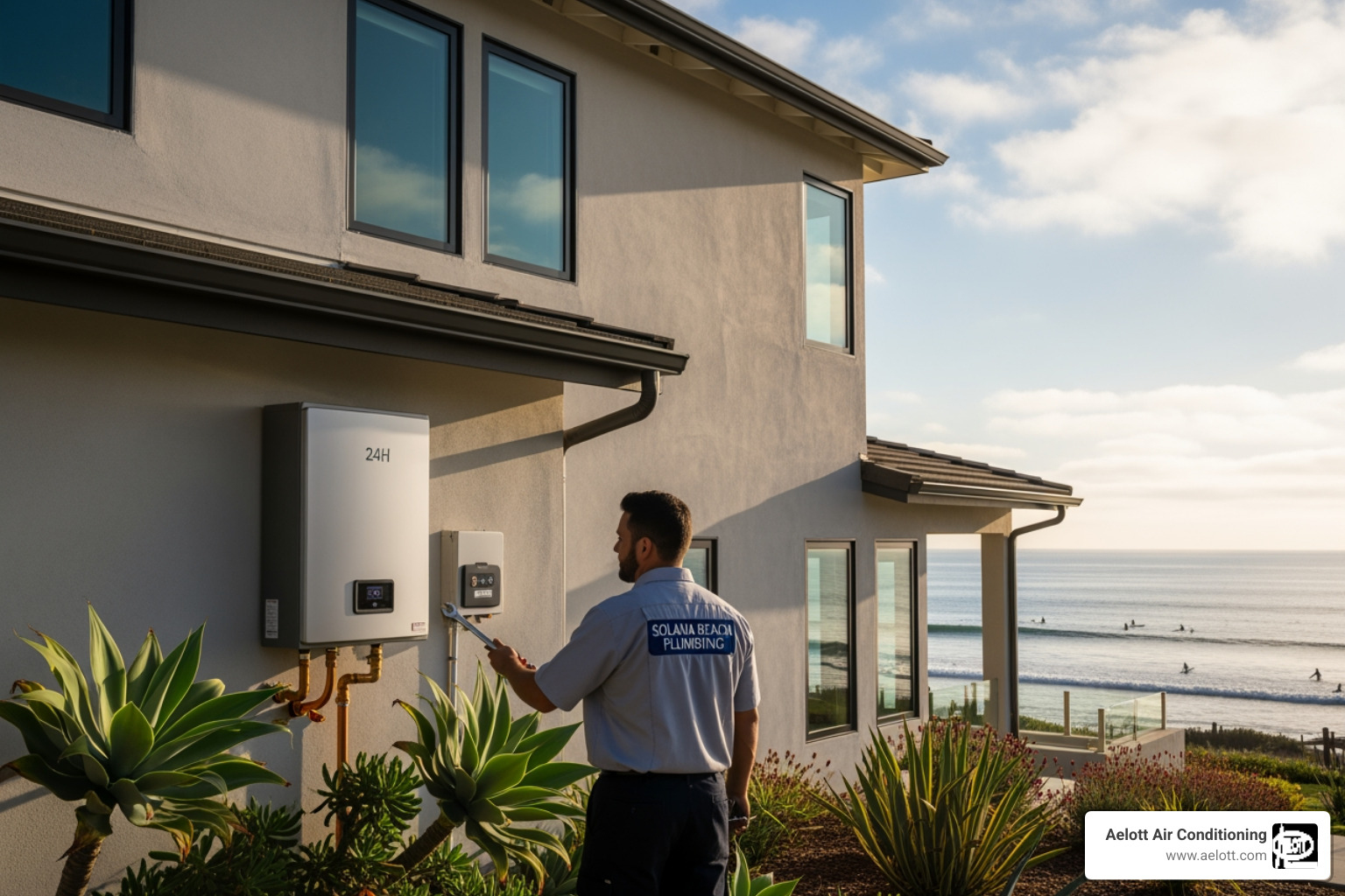 Never Go Cold: Same-Day Tankless Water Heater Solutions in Solana Beach, CA