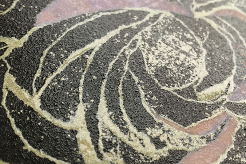 #detail lakované vrstvy