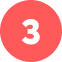 The number 3 on a red background