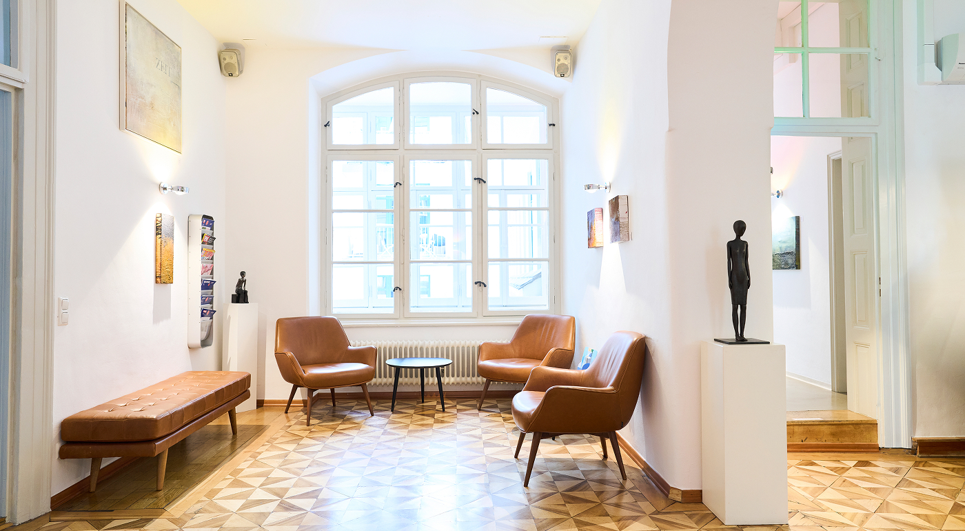 OVZ München Praxis Wartezimmer