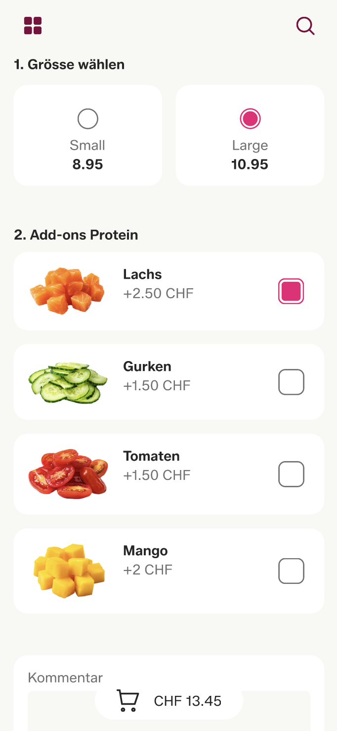 Order App Checkout