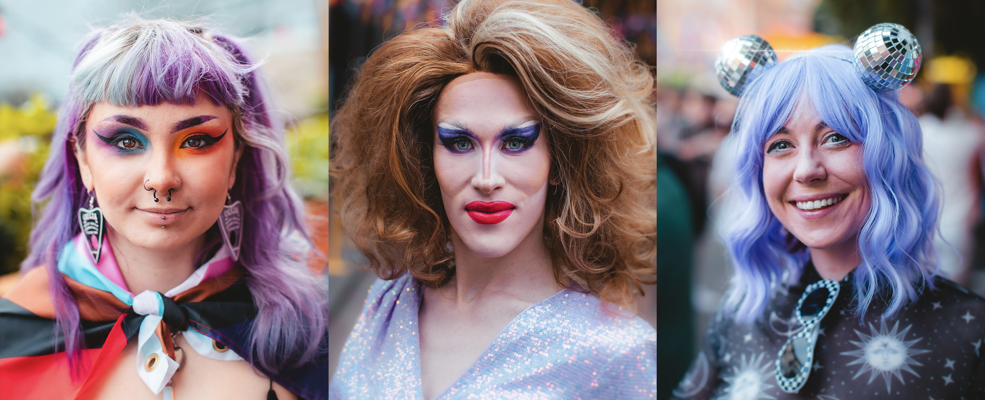Portraits by McGill Productions as part of a campaign for Manchester Pride.