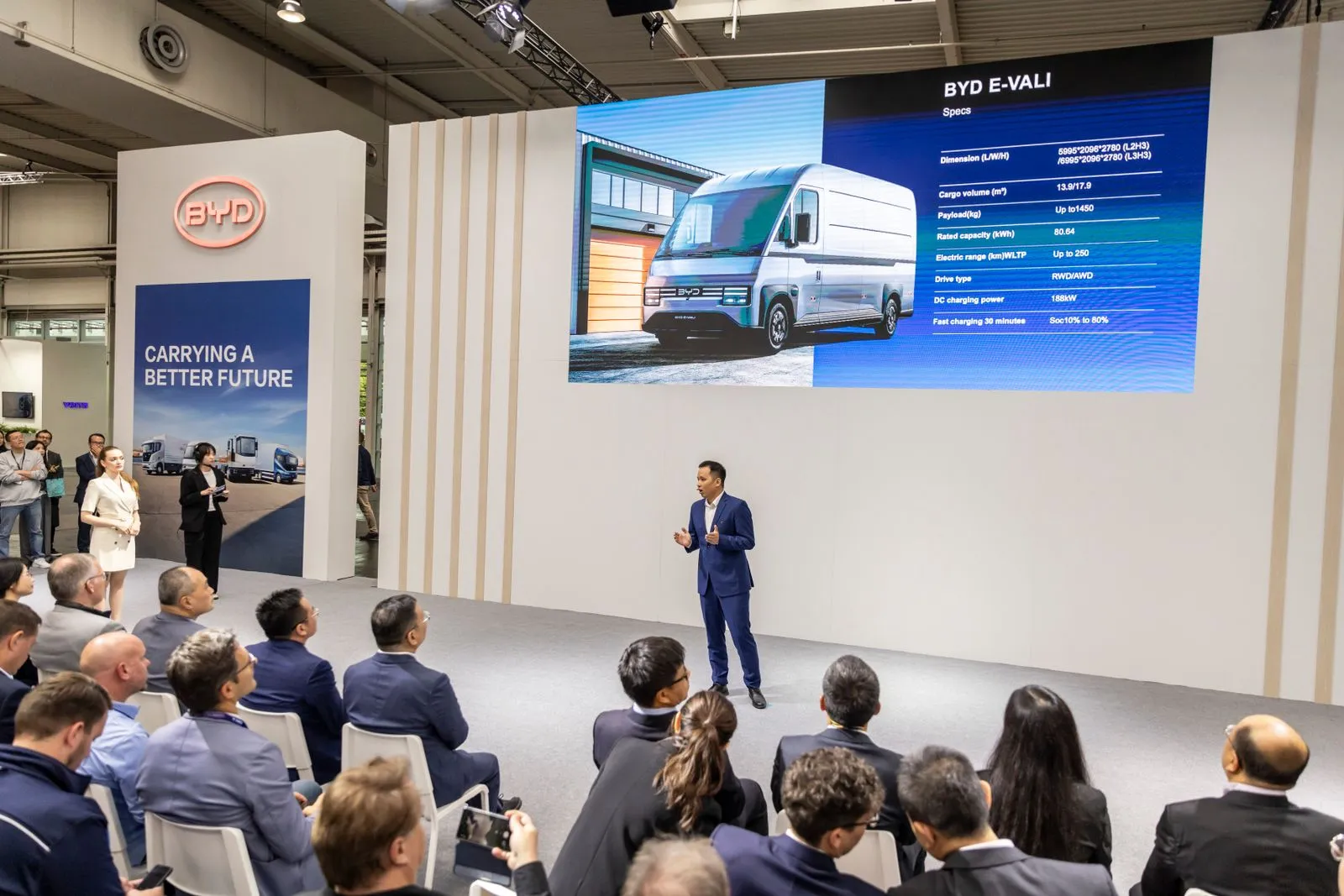 Michael Shu bei der IAA 2024