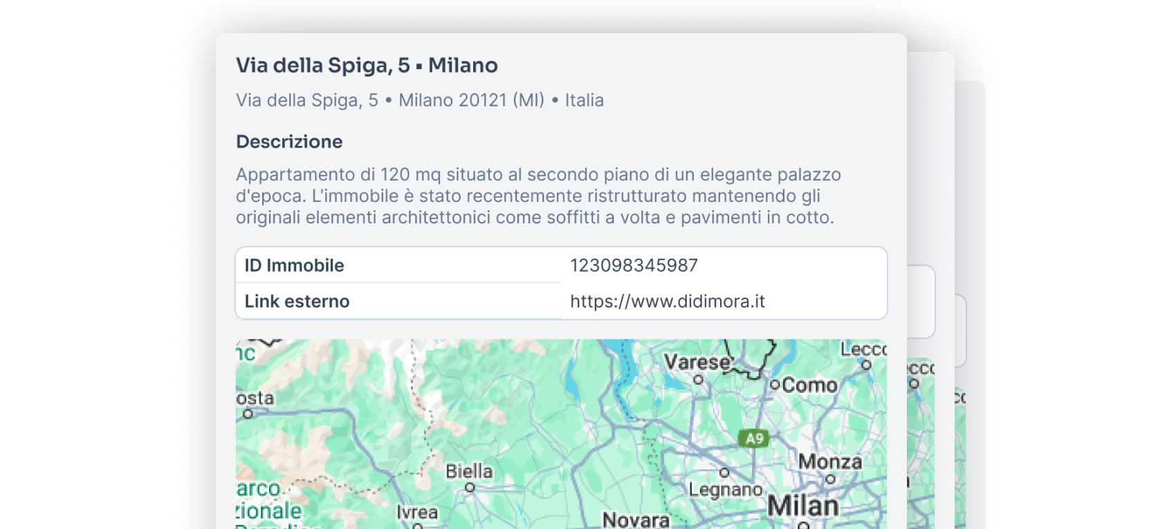 Fascicolo digitale dell'immobile