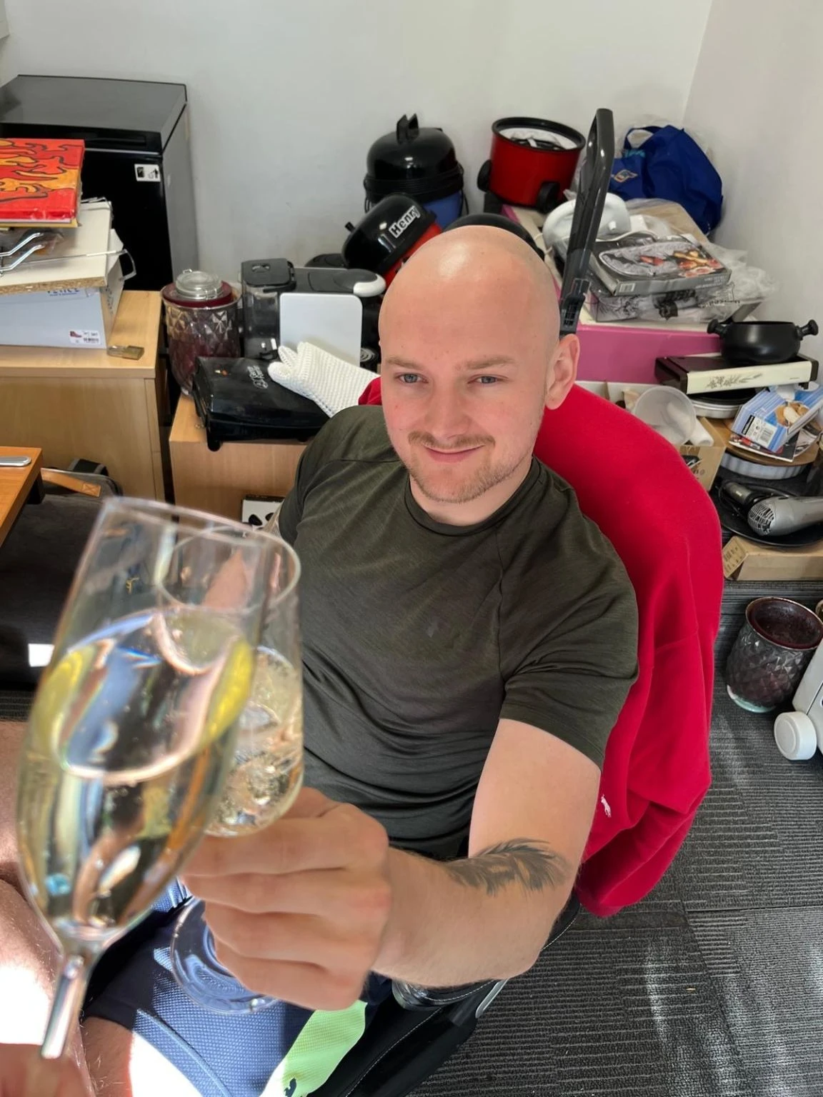 Toasting a release from home