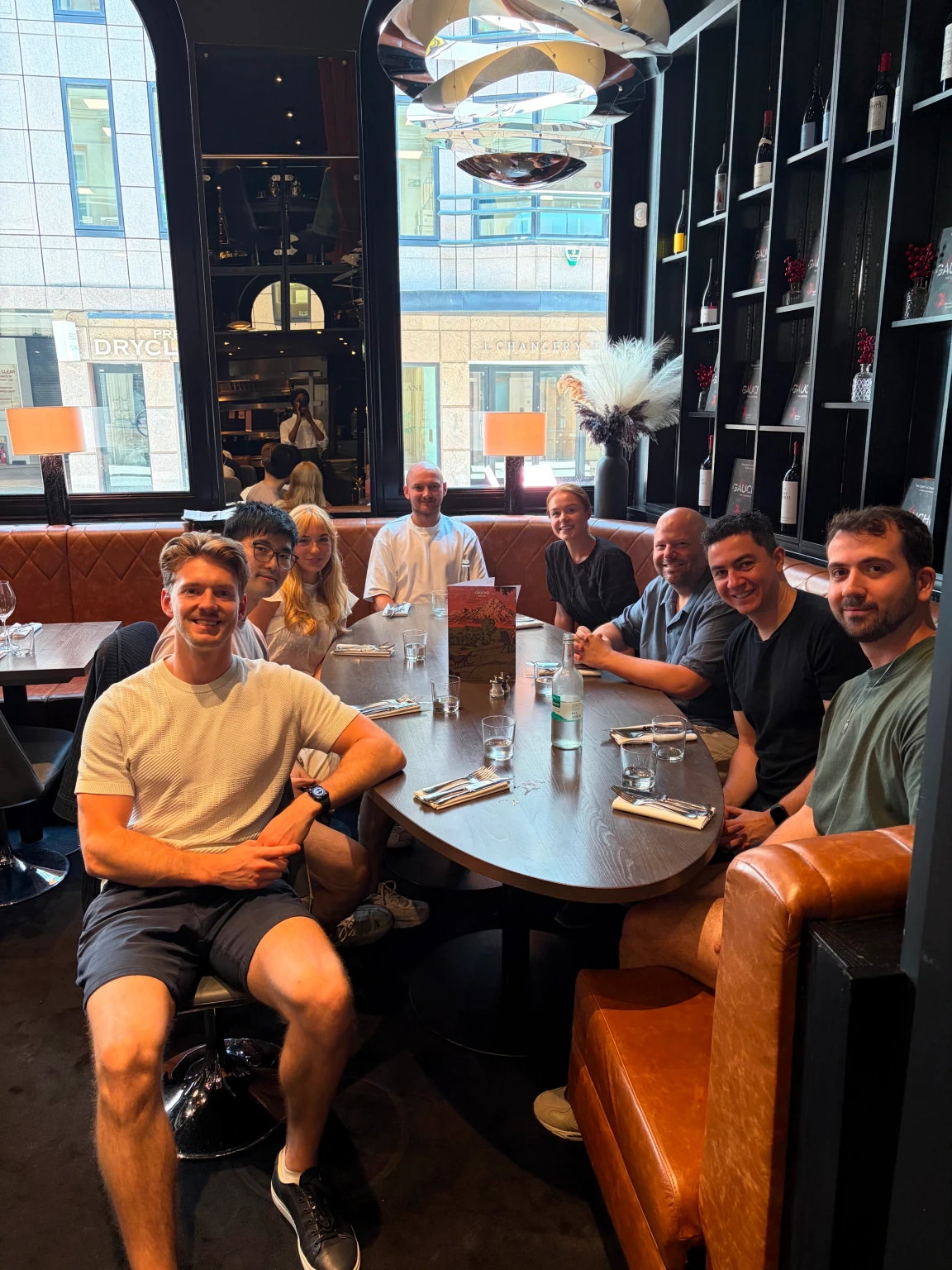 Team lunch in London