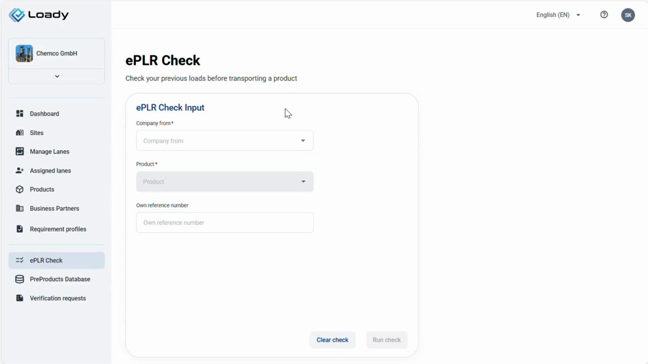 ePLR Check – Electronic Previous Load Restrictions | Loady