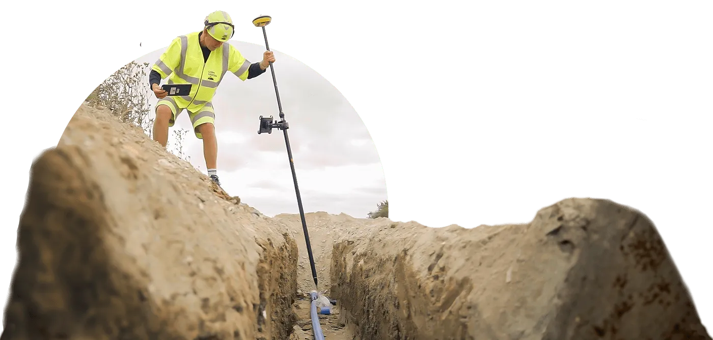 Staking out points with UnicontrolRover