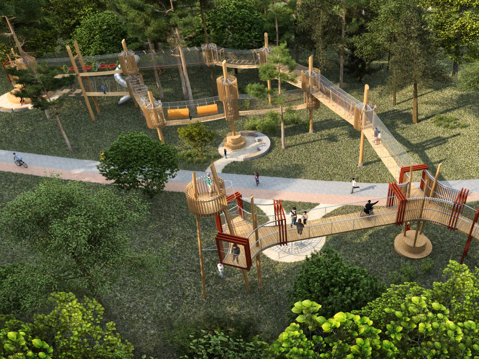 treetop trail Stalowa Wola