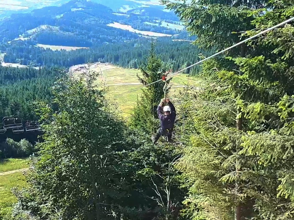 Zipline Kubínská Hoľa