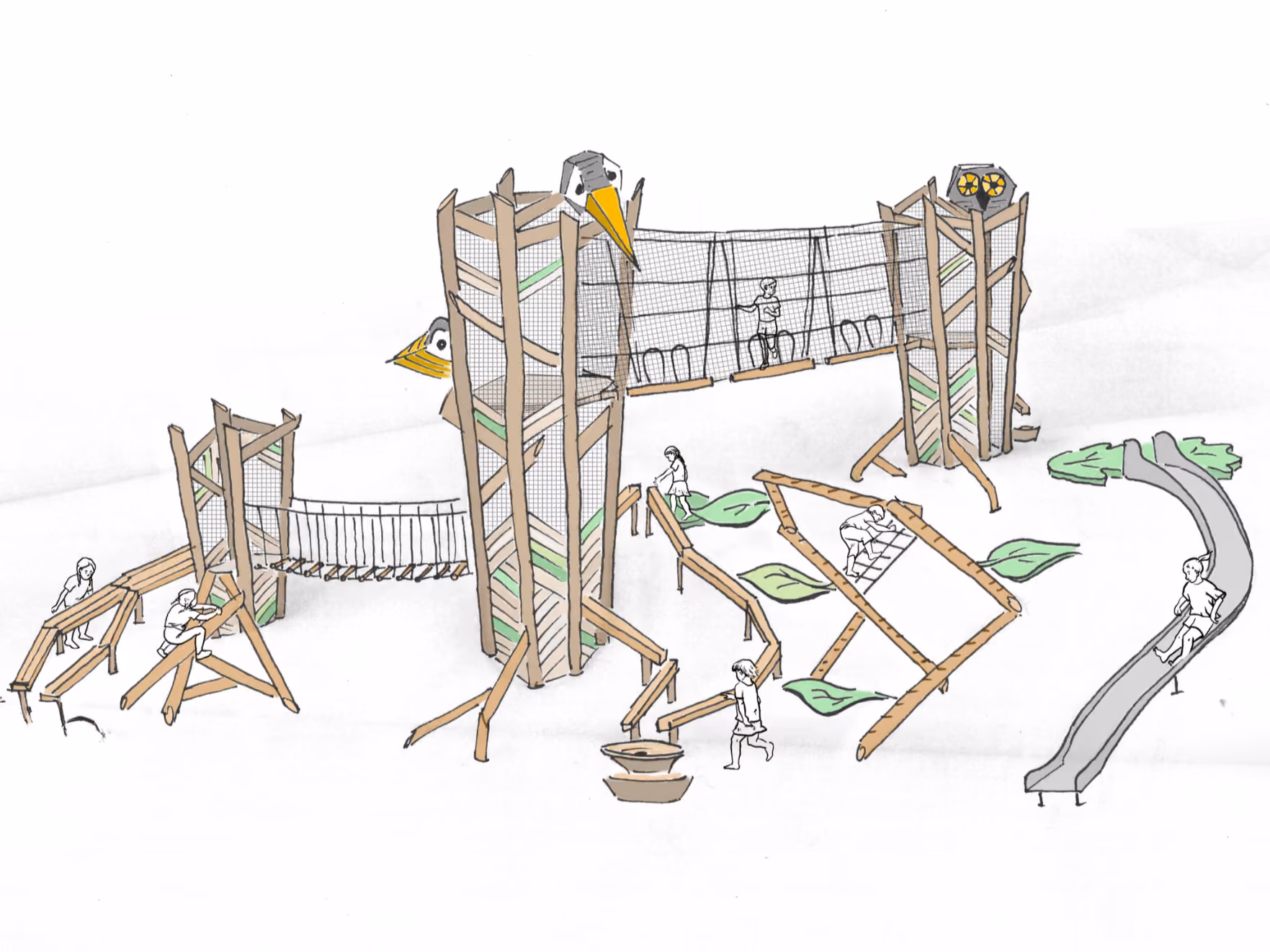 Birds playground Kopřivná