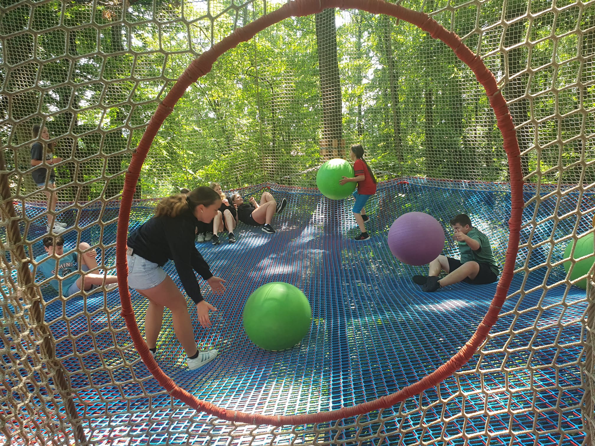 3D maze and net playground Osek