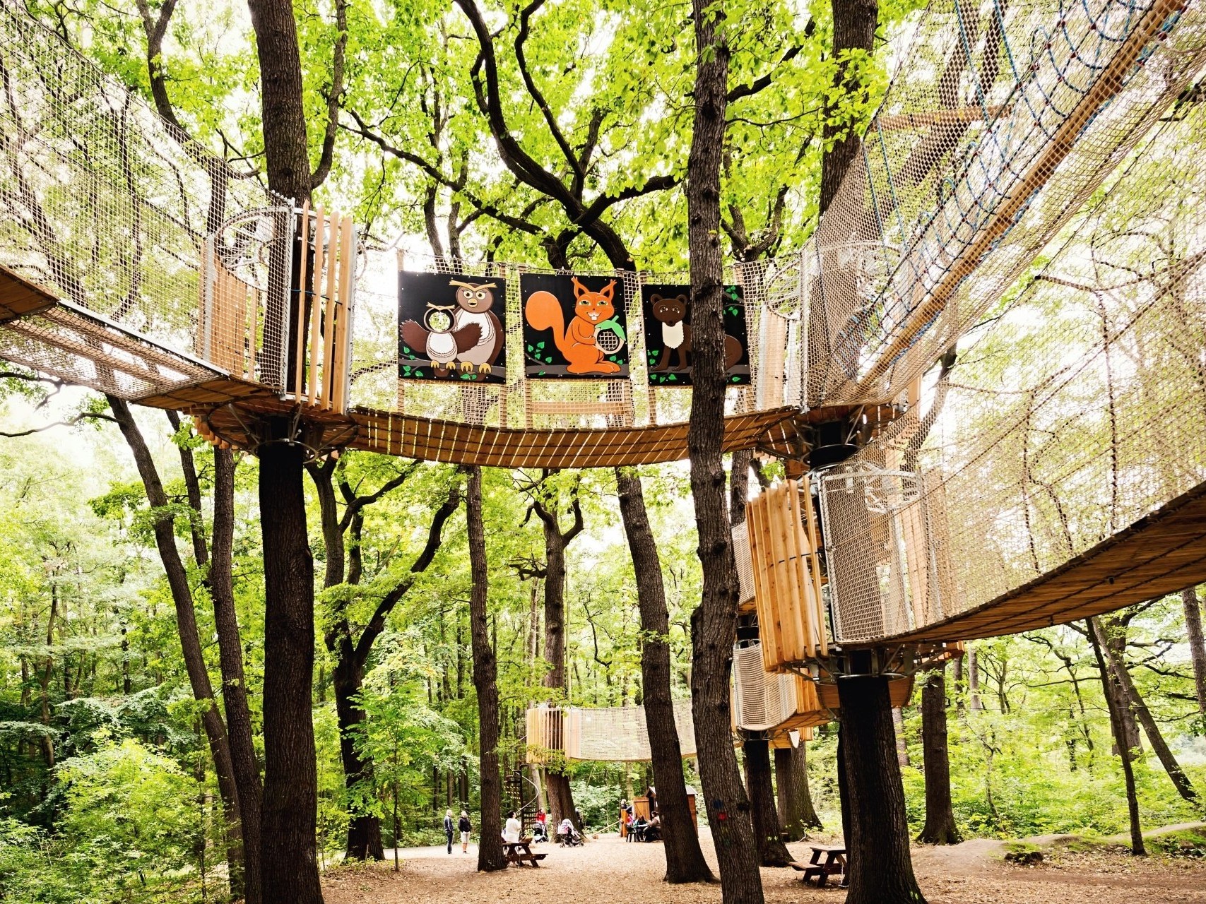 3D maze and net playground Osek