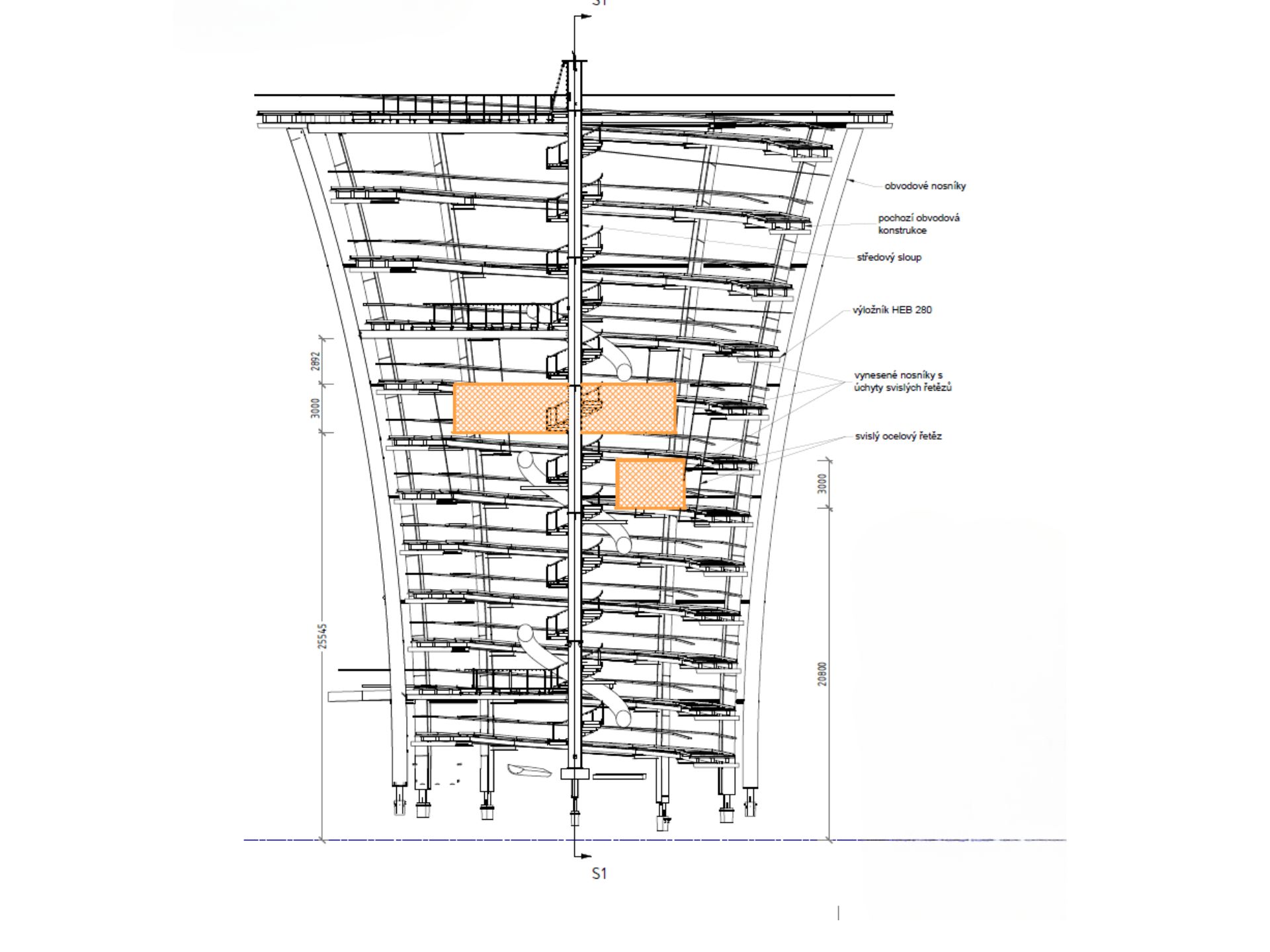 net playground inside treetop tower