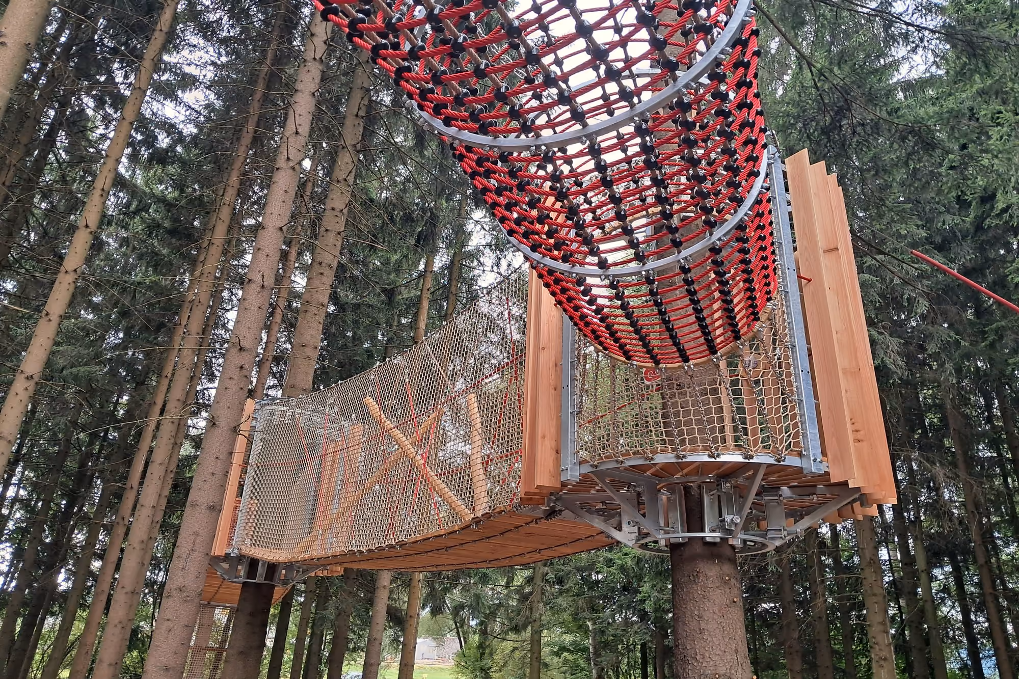 forest playground Červená Voda
