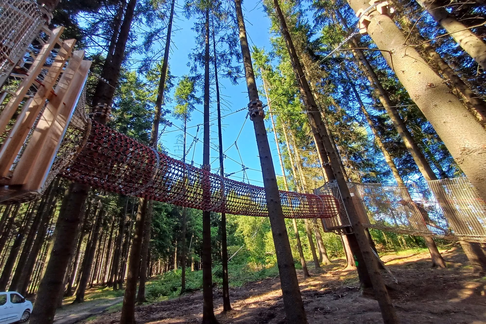 forest playground Červená Voda
