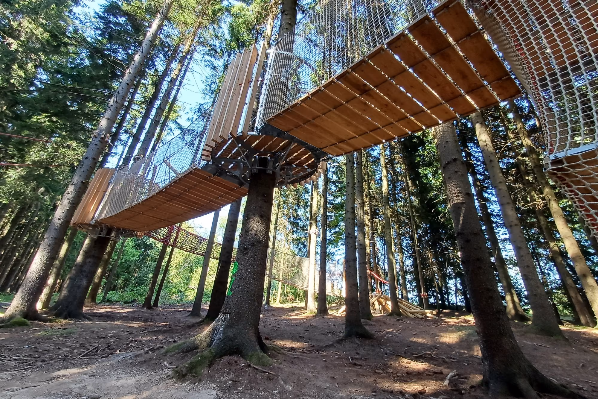 forest playground Červená Voda