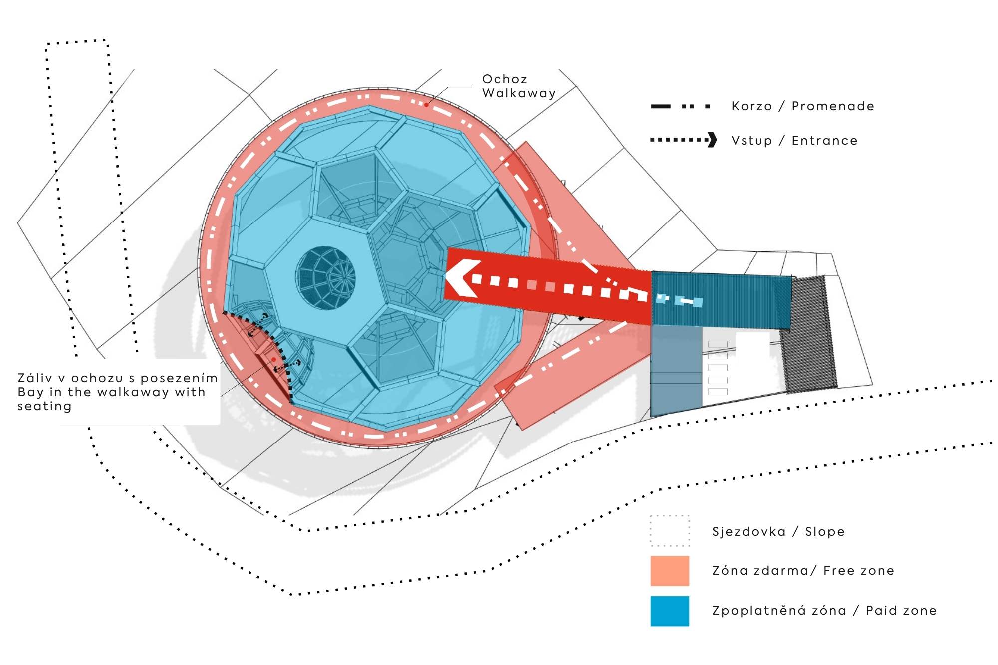conceptual study of ski resort