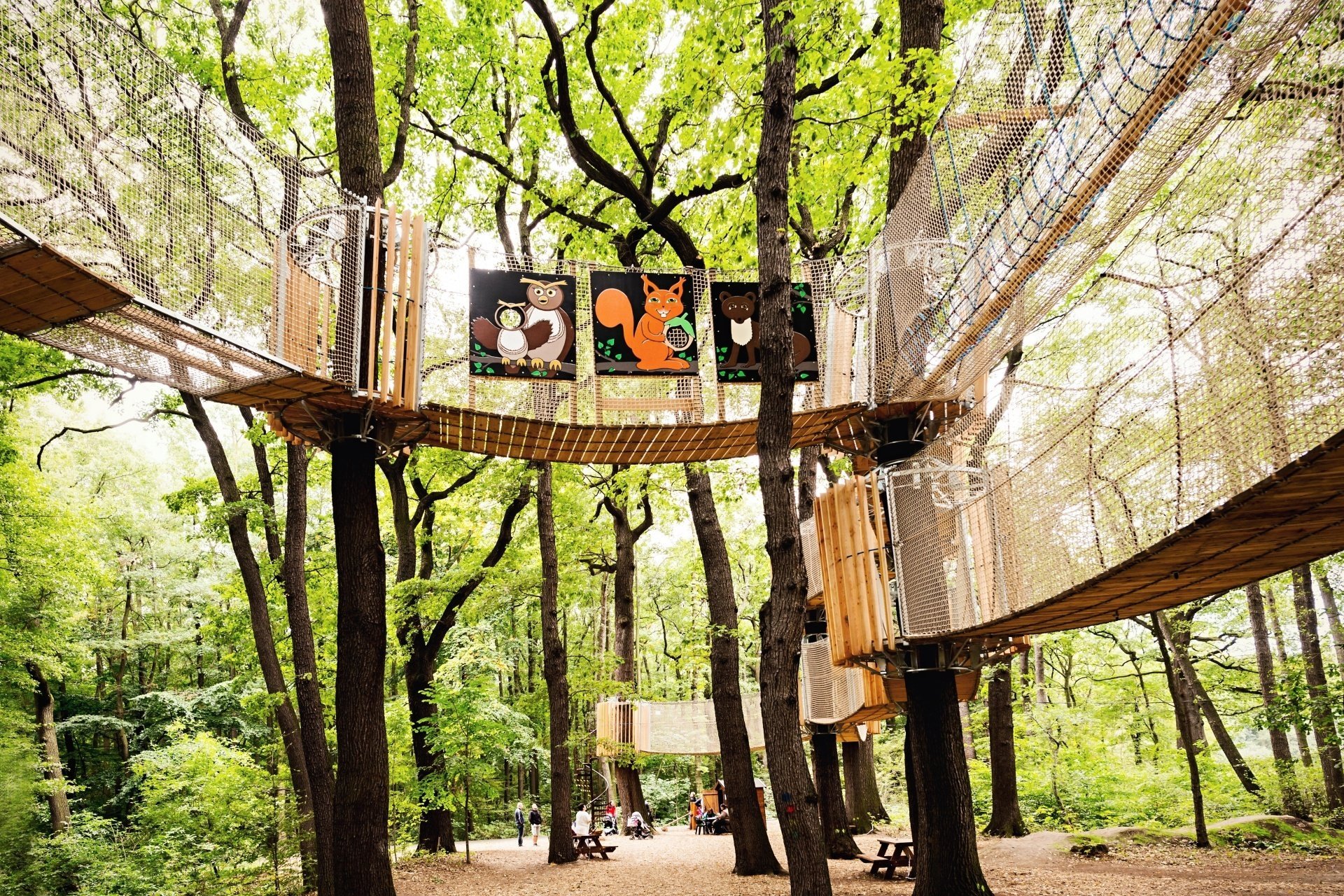 3D maze and net playground Osek