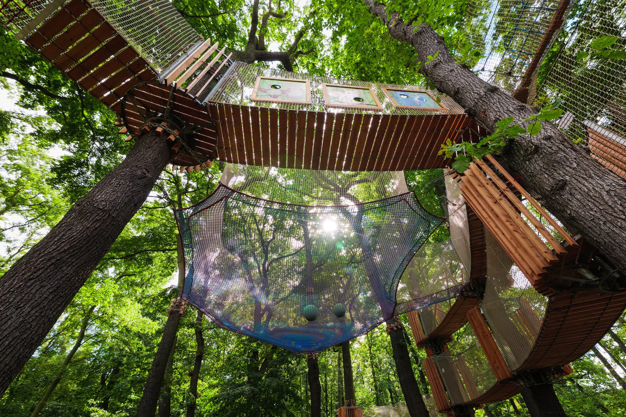 3D maze and net playground Osek