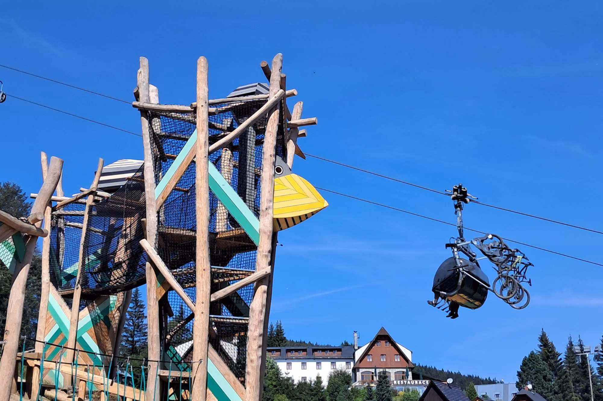 Birds playground Kopřivná/ Ptačí hřiště Kopřivná