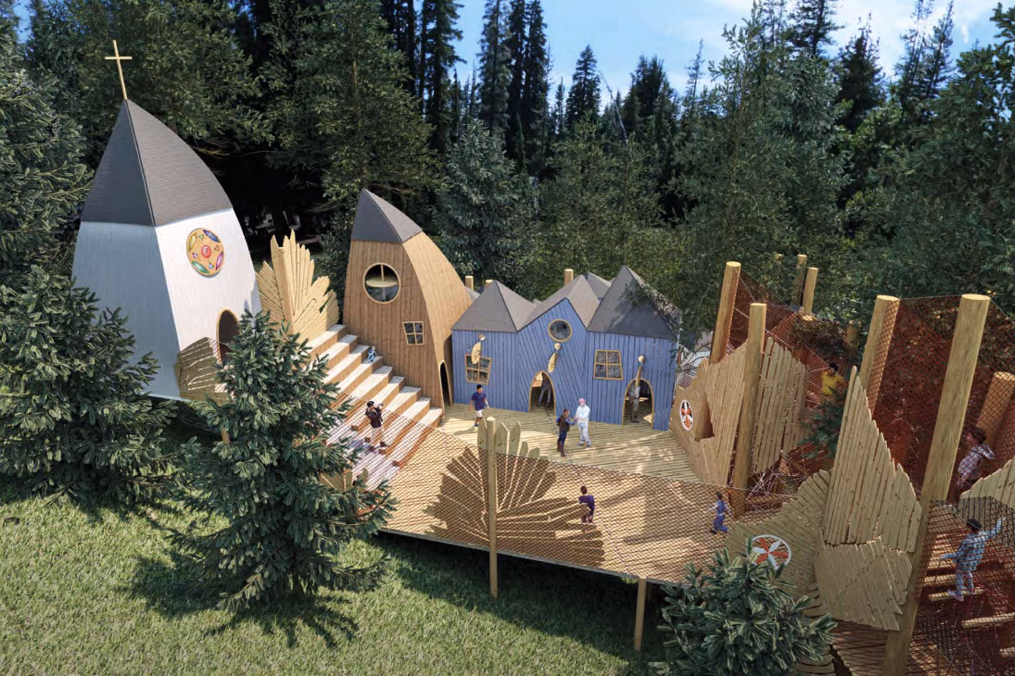 Family entertainement centre design / Návrh zábavního parku