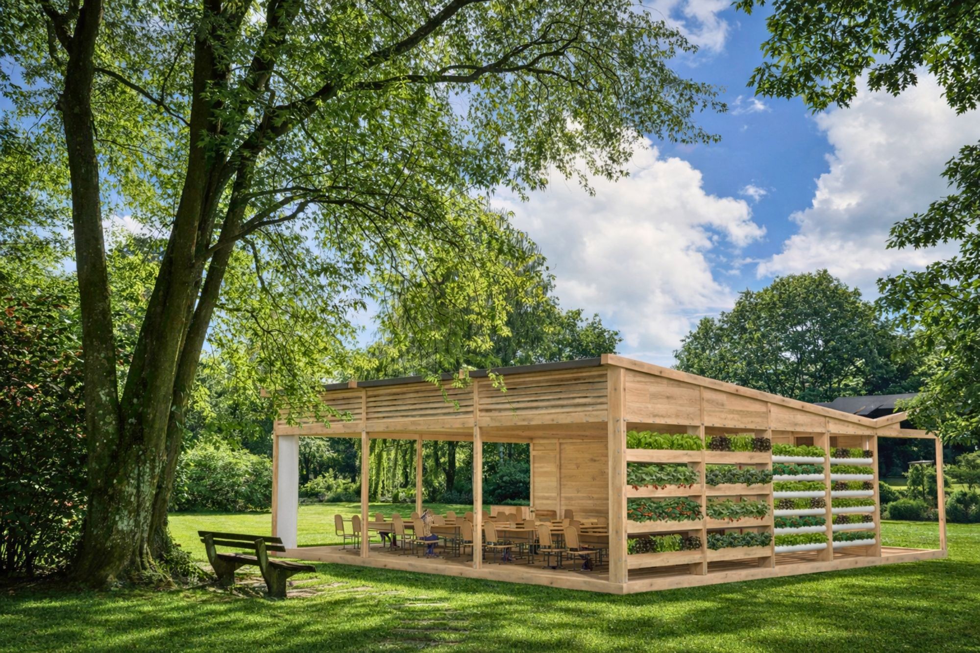 outdoor classroom design Eduko