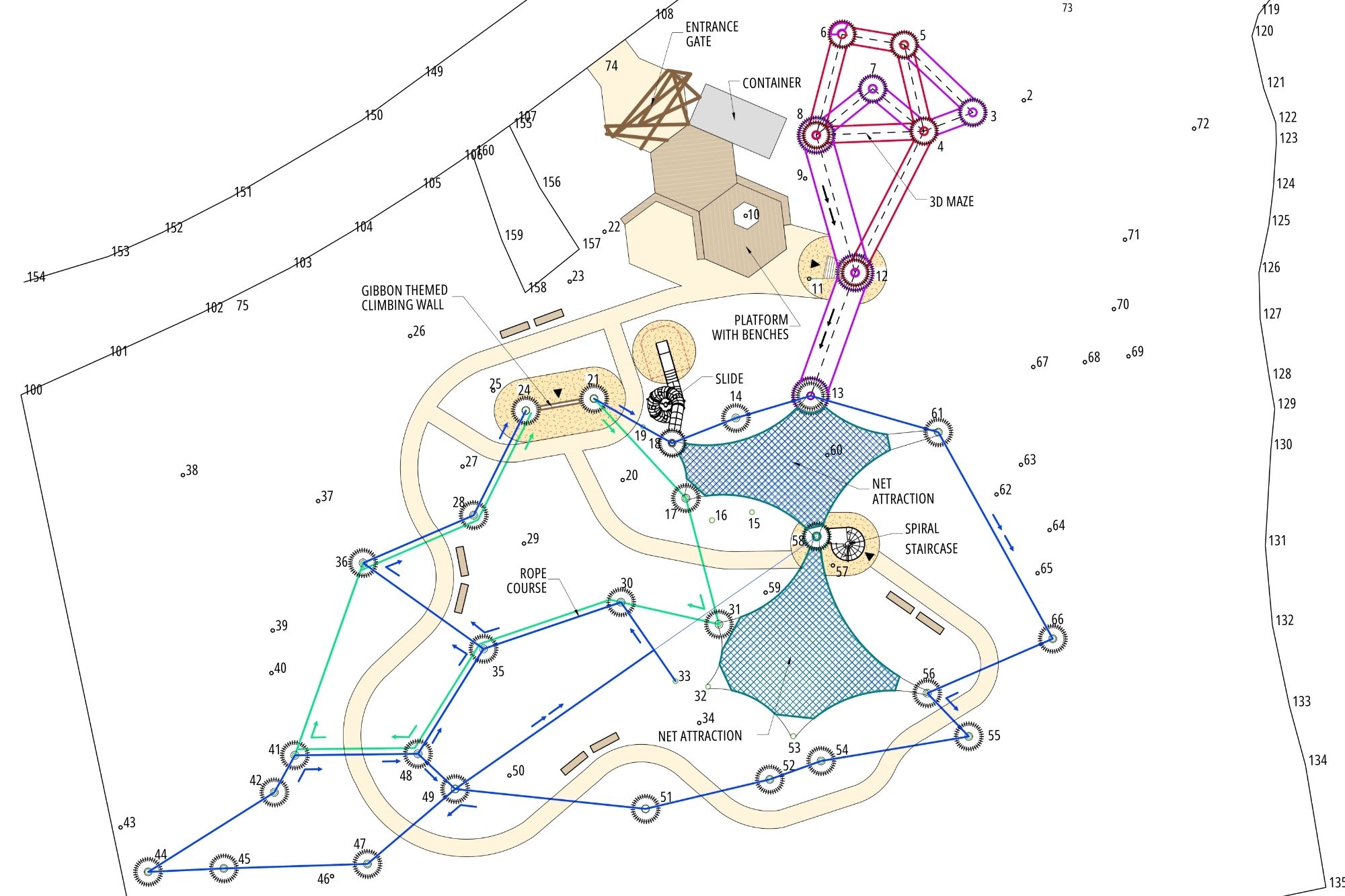 Zážitkový park v Číně