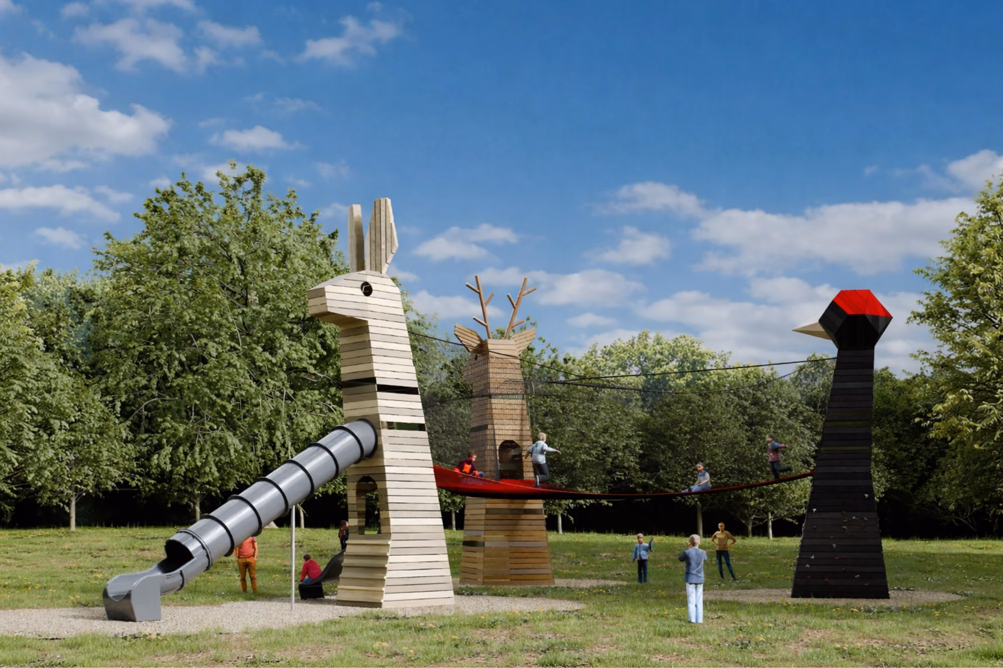 Playground Three Necks