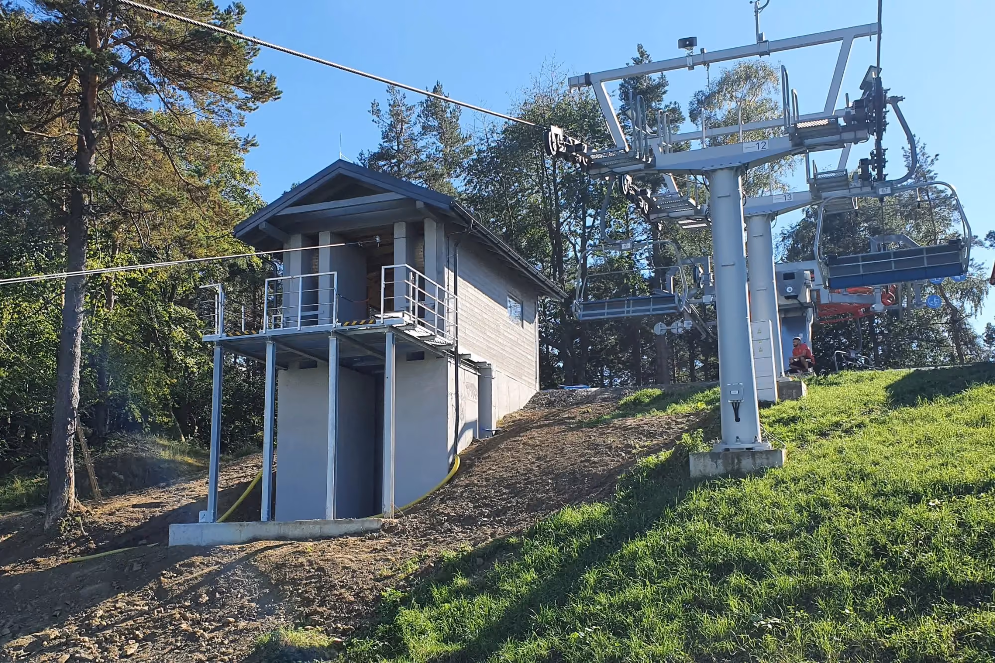 Longest zipline in Poland Wańkowa
