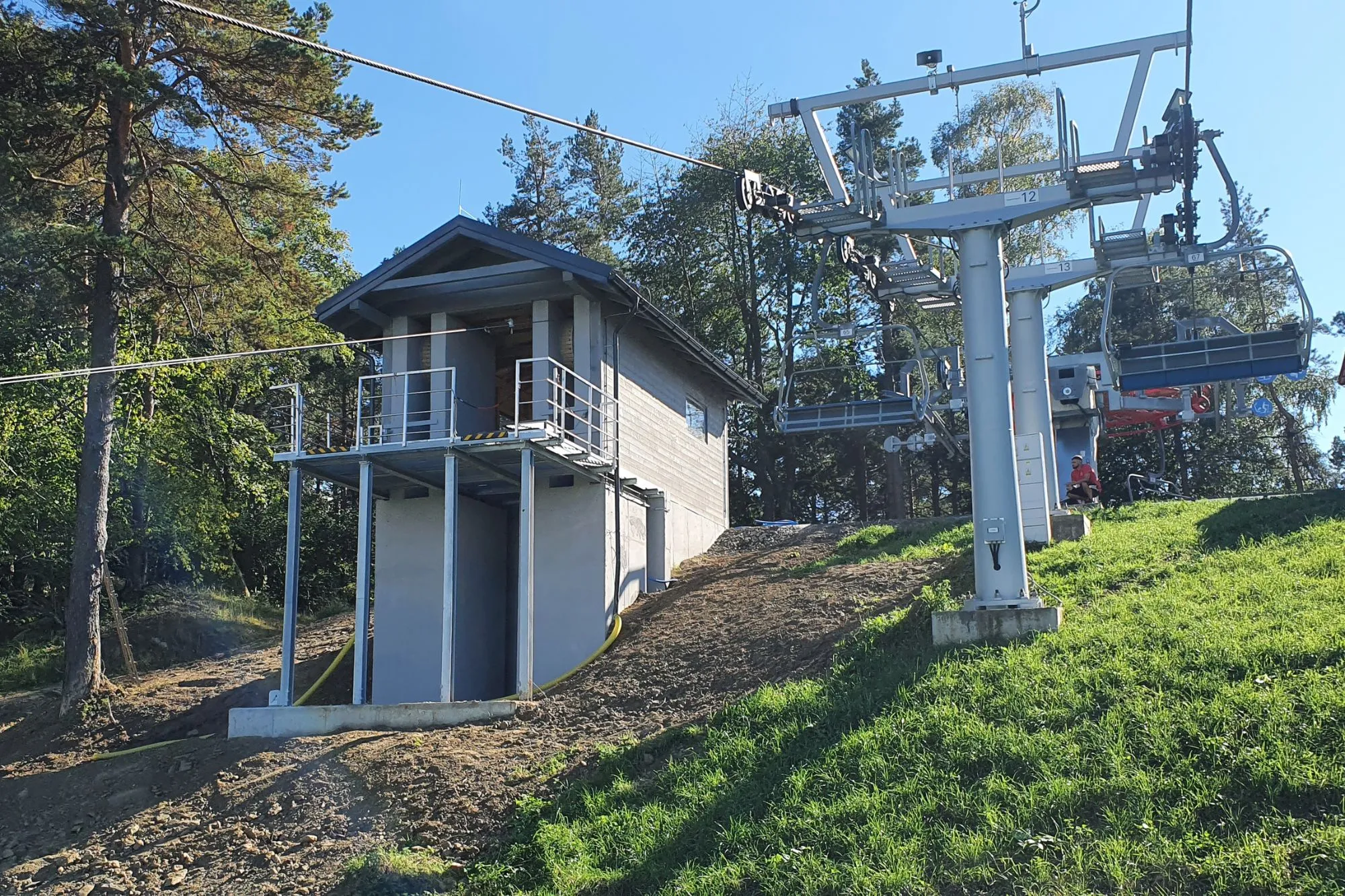 Longest zipline in Poland Wańkowa