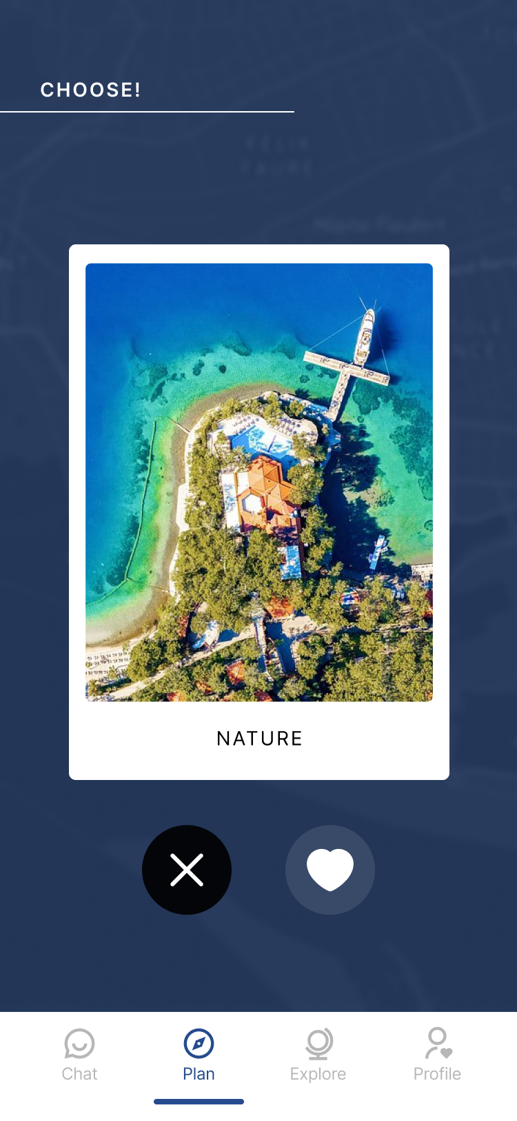Écran Travmatter Explore : analyse contextuelle