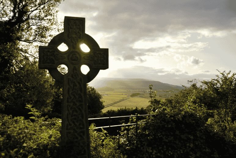Ancient Celtic image from Ireland