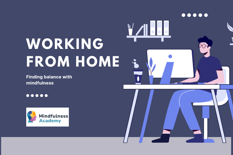 Person working at a desk with a computer, a coffee cup, and plants in a minimalist office setting.