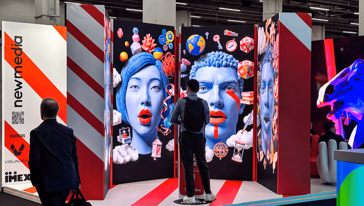 MetaHuman Choir AI brand activation at IMEX Frankfurt 2026