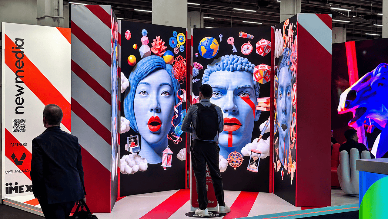 MetaHuman Choir AI brand activation at IMEX Frankfurt 2026
