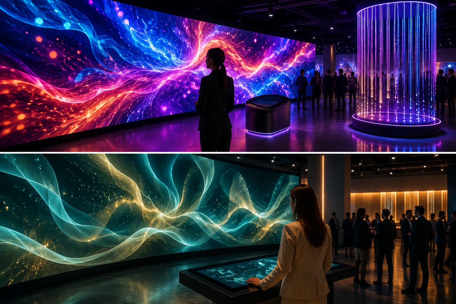 Generative AI brand activation for live corporate events