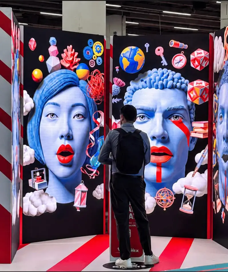 MetaHuman Choir AI brand activation at IMEX Frankfurt 2026