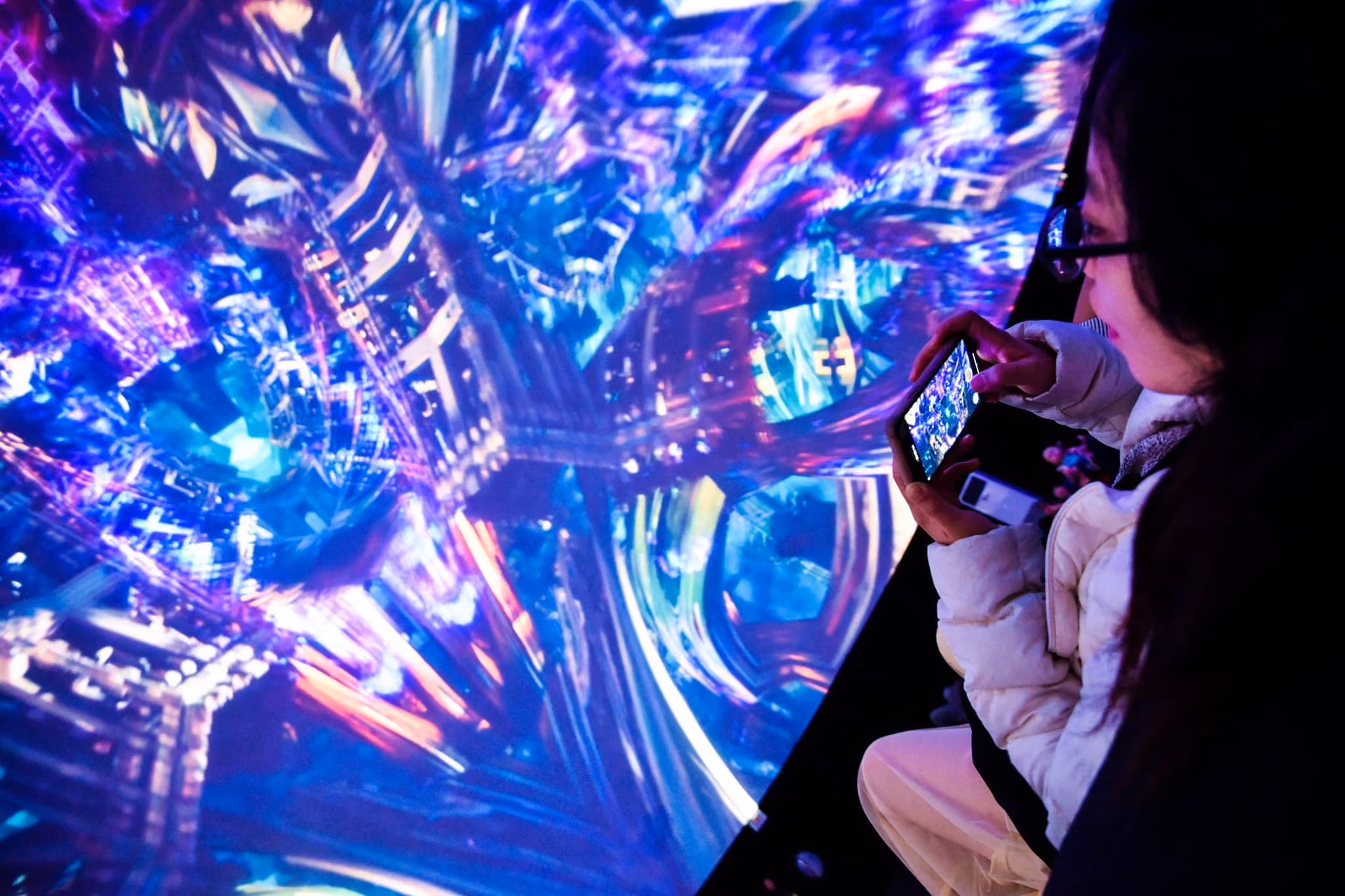 Interactive dome technology by NewMedia