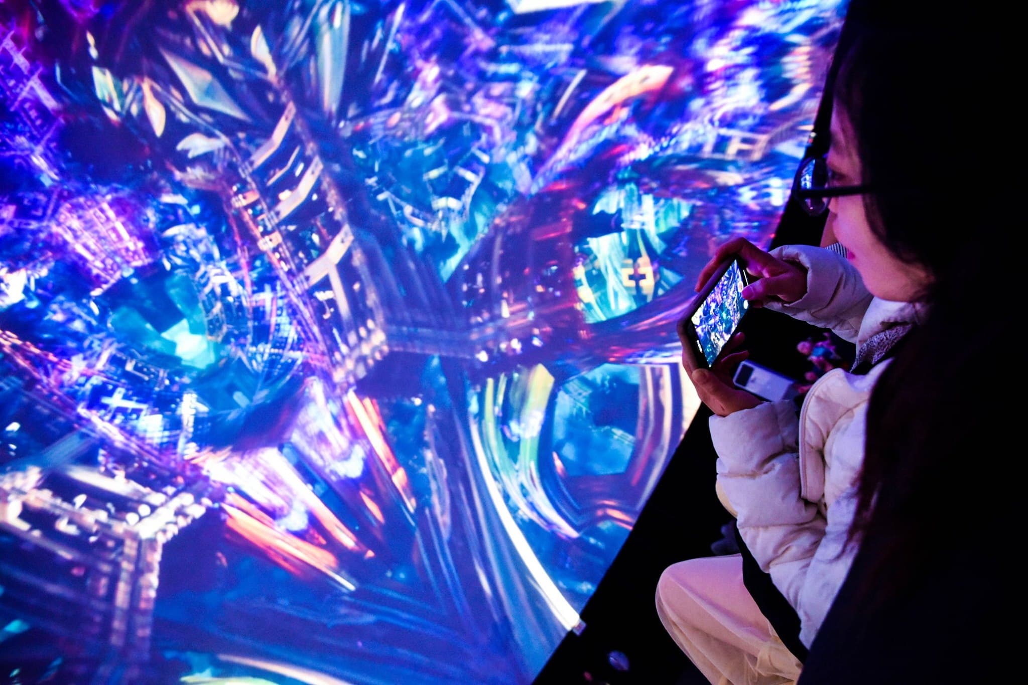 Interactive dome technology by NewMedia